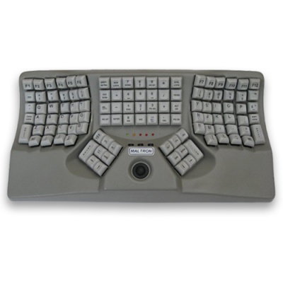 Maltron L89 Dual-Hand Ergonomic 3D Keyboard with Trackpad